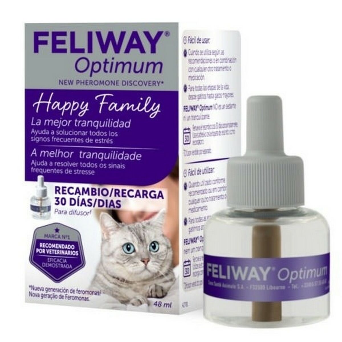 Ceva Geurverwijderaar Ceva Happy Family Kat 48 Ml