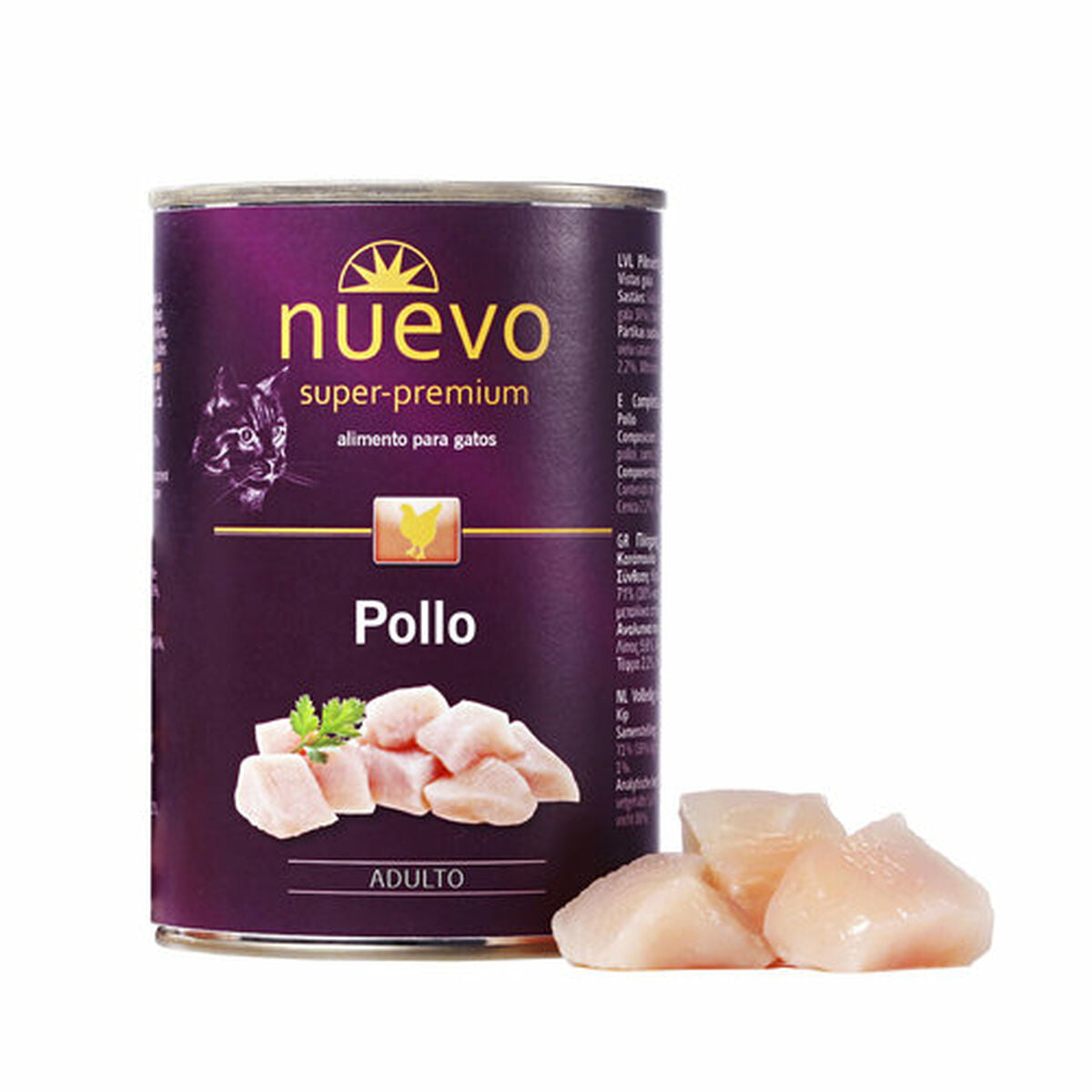 Nuevo Kattenvoer Nuevo Kip 2 Kg 400 Gr