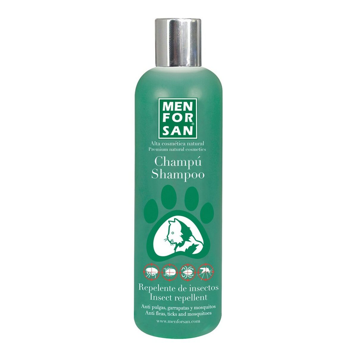 Menforsan Shampoo Menforsan Insectenafweermiddel Kat 300 Ml