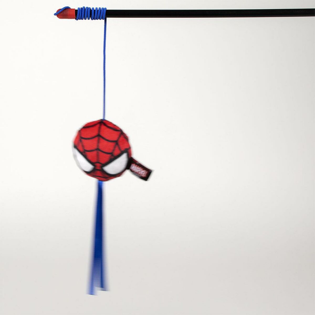 Spider-Man Kattenspeeltje Spider-Man Rood 100 % Polyester