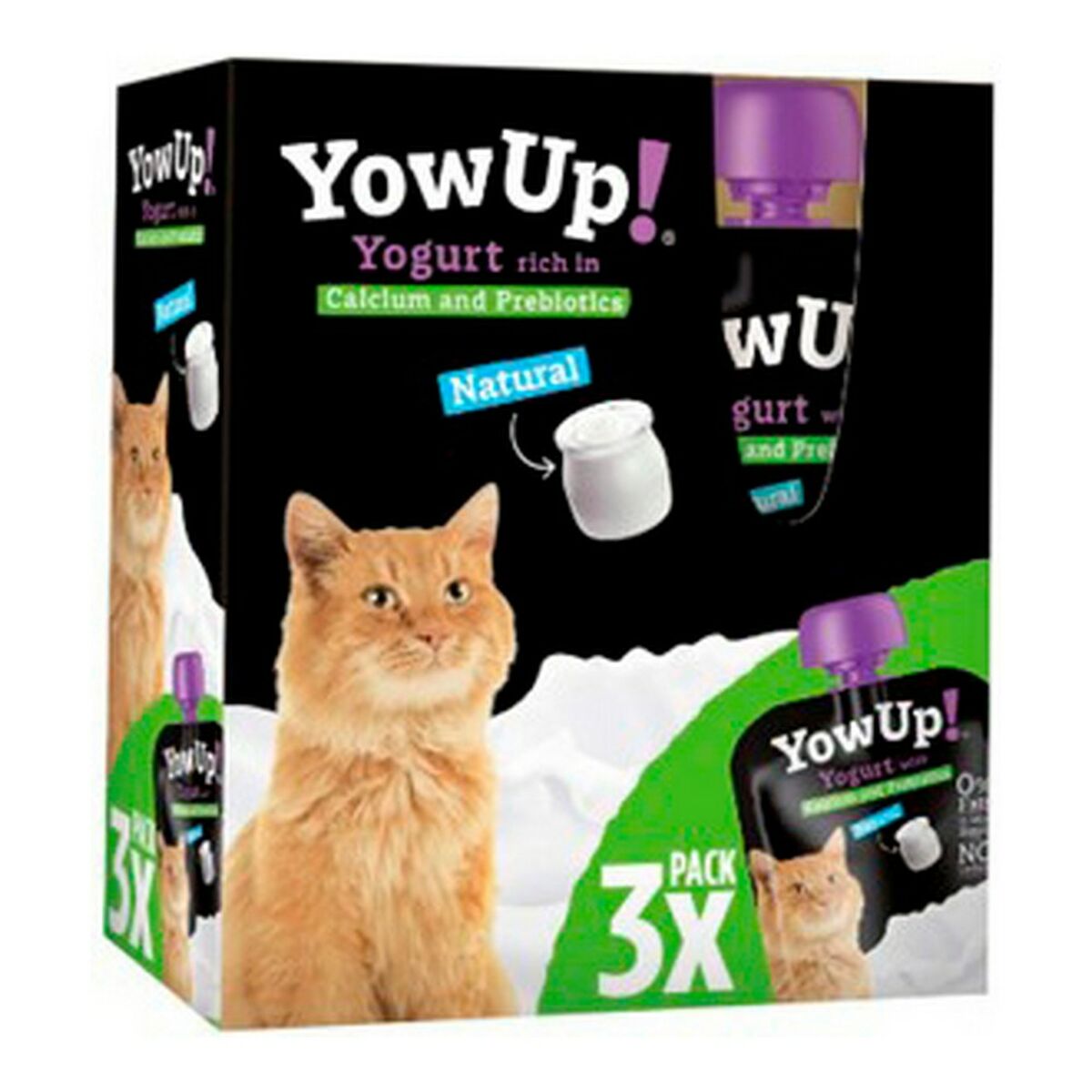 Yowup Natvoer Yowup Yoghurt Kat (85 G)