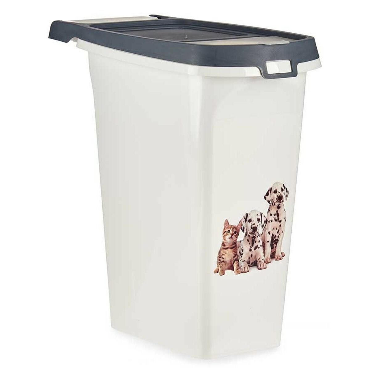 Mascow Dispenser Huisdieren Antraciet 10 L (8 Stuks)