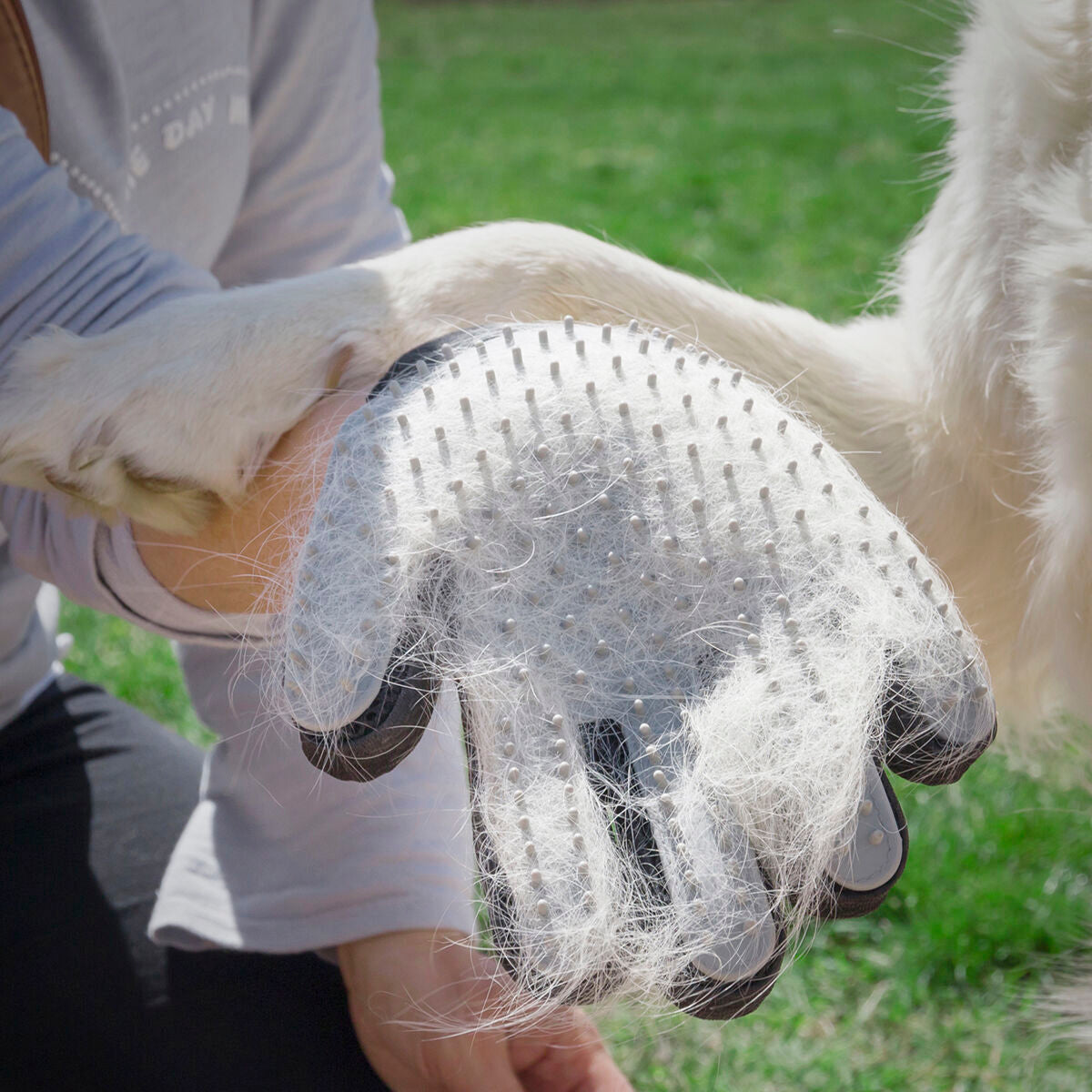 Innovagoods Handschoen Om Huisdieren Te Kammen En Masseren Relpet Innovagoods